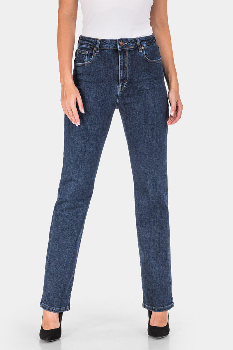 Straight fit γυναικείο τζιν 8065-78 New Kelly / Lacarino / Lacarino