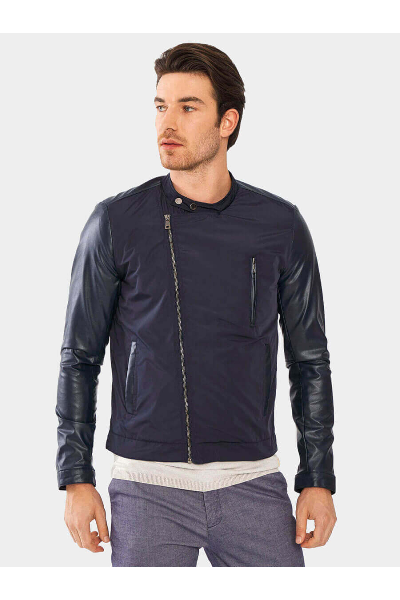 Κοντό ανδρικό μπουφάν 190426-18 Xint