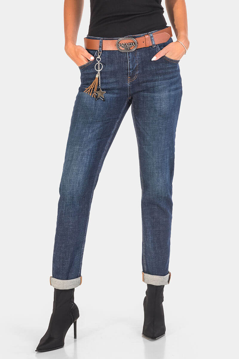 Boyfriend fit γυναικείο τζιν 6726-79 / Estero Ragazza