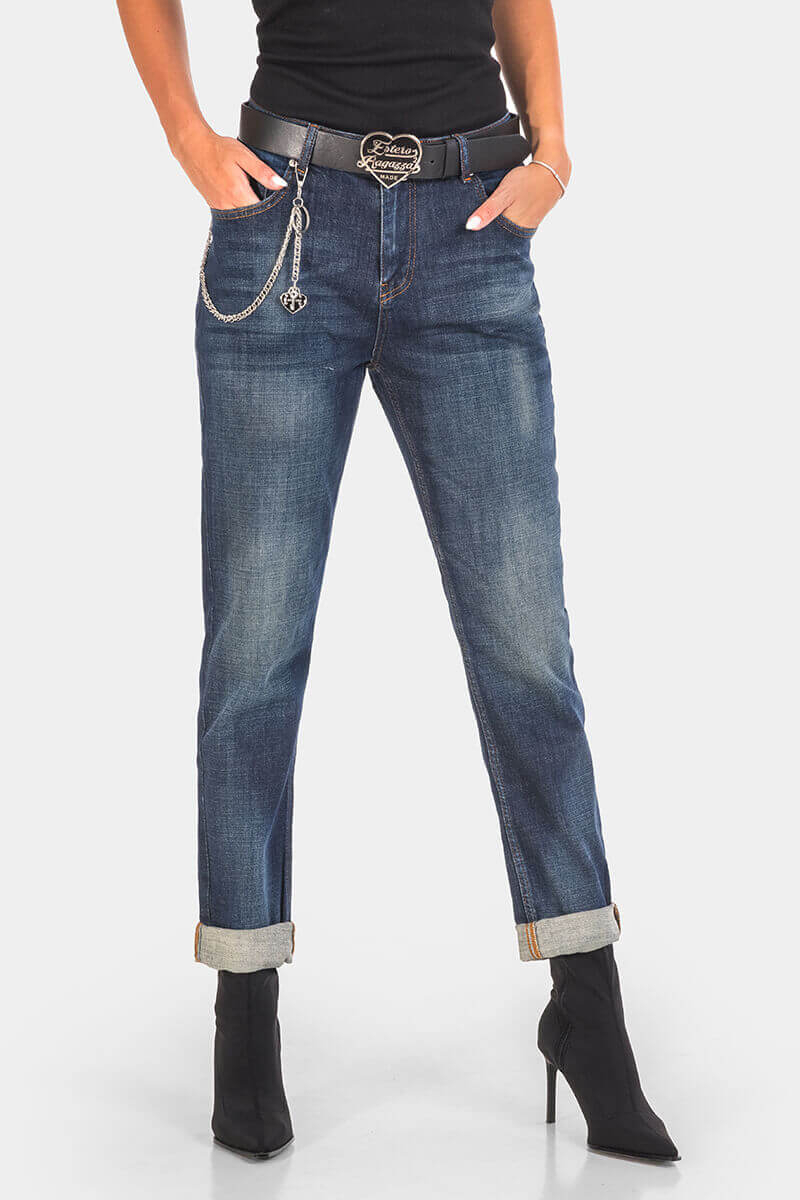 Boyfriend fit γυναικείο τζιν 6771-79 / Estero Ragazza
