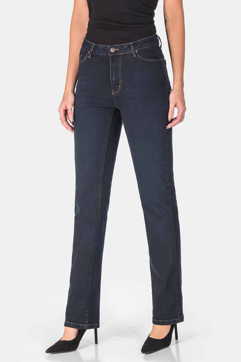 Straight fit γυναικείο τζιν 7234-79 Kelly / Lacarino