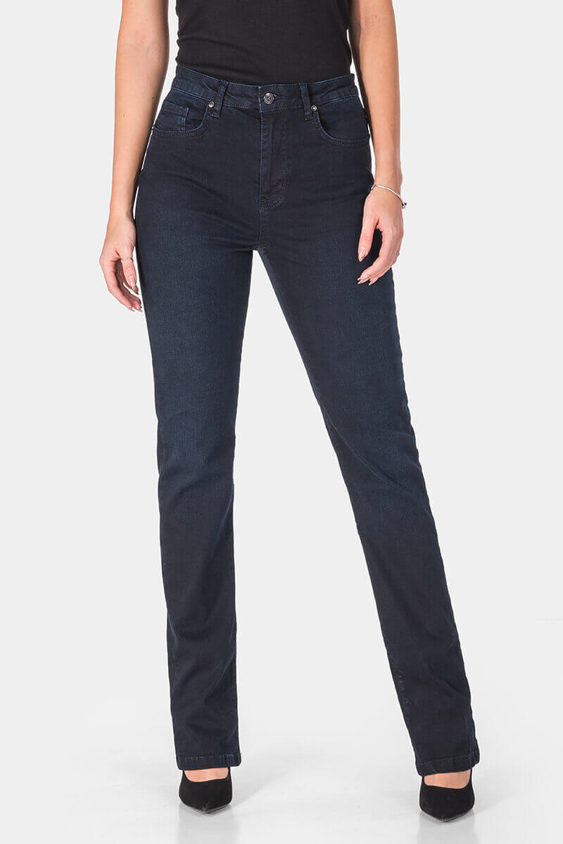 Straight fit γυναικείο τζιν 7817-79 Lady XL / Lacarino