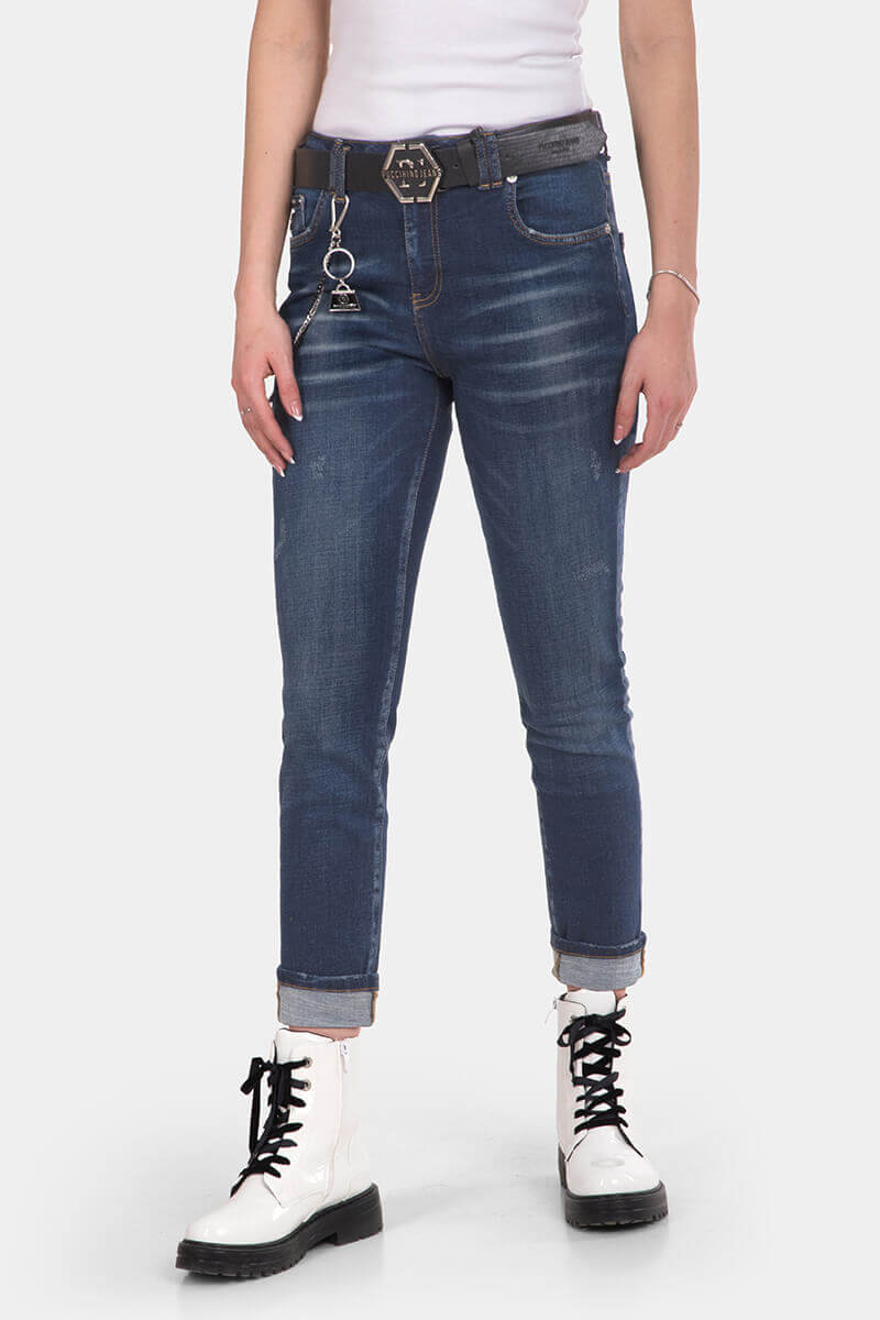 Boyfriend fit γυναικείο τζιν 50300-79 / Puccihino