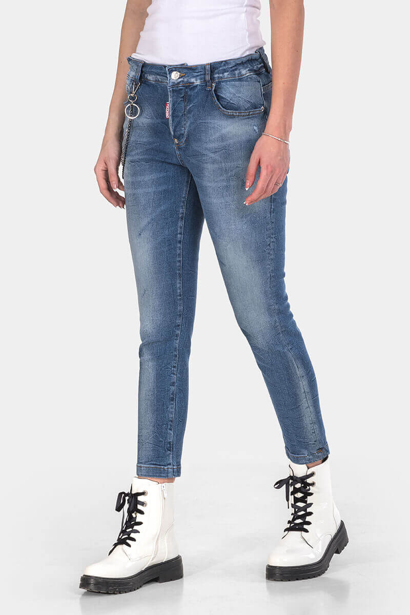 Boyfriend fit γυναικείο τζιν 50345-78 / Puccihino