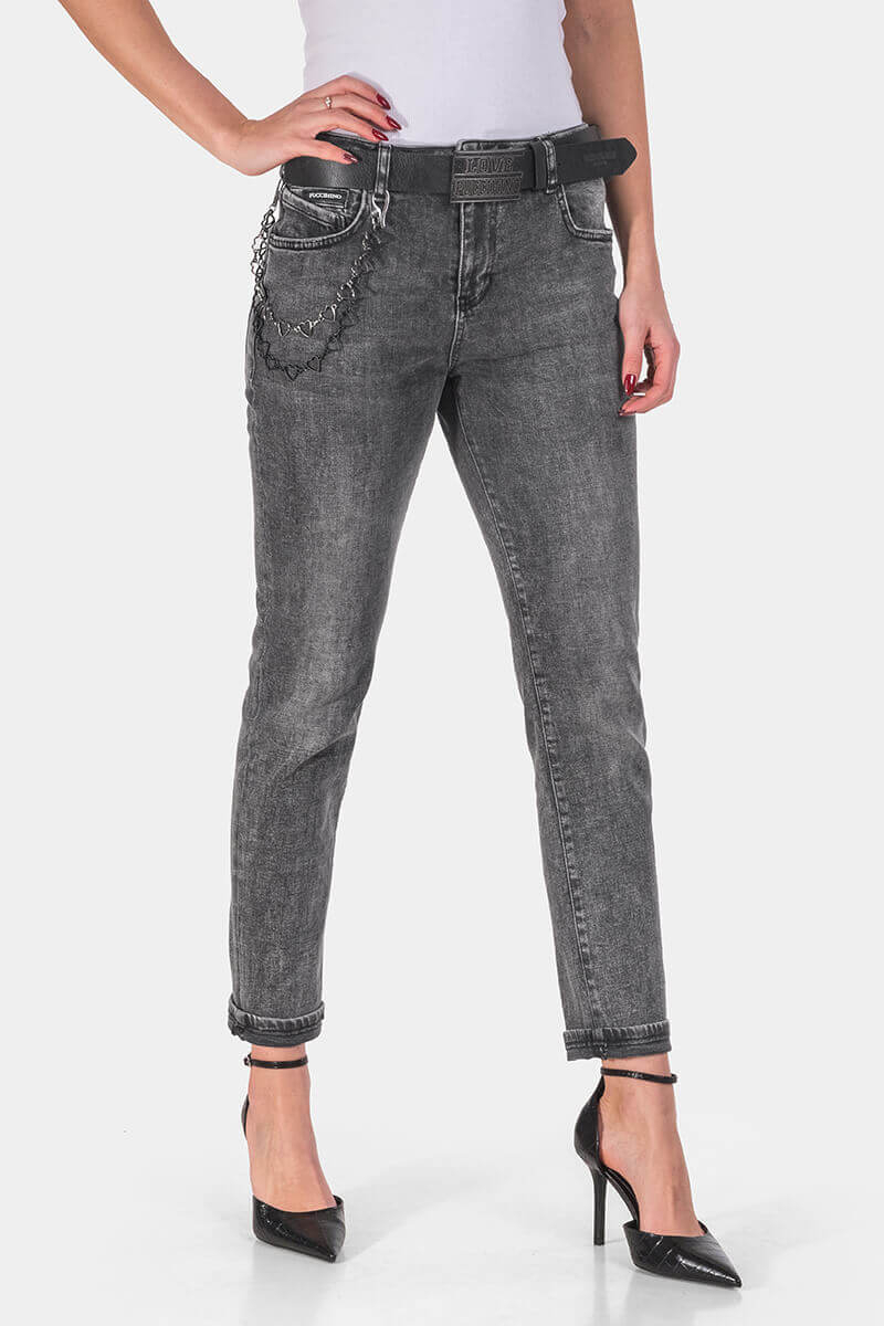 Boyfriend fit γυναικείο τζιν 50355-82 / Puccihino