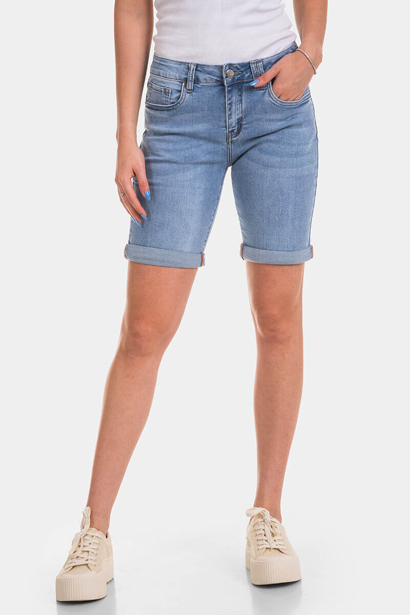 Γυναικεία τζιν βερμούδα 90281-74 Cons