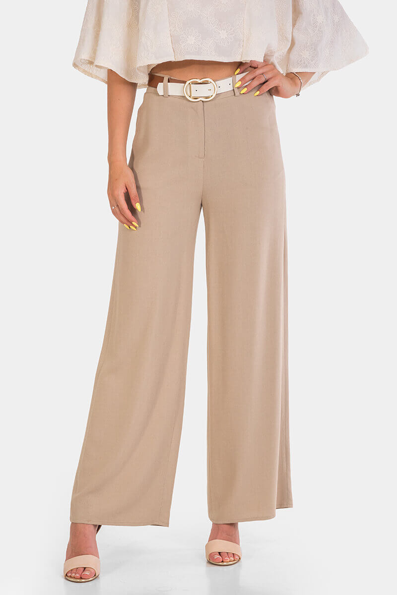 Γυναικείο παντελόνι σε γραμμή άλφα 5524P-02 Mac Park