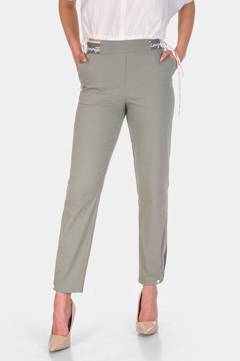 Γυναικείο βαμβακερό παντελόνι 1013-26 Sinyorita