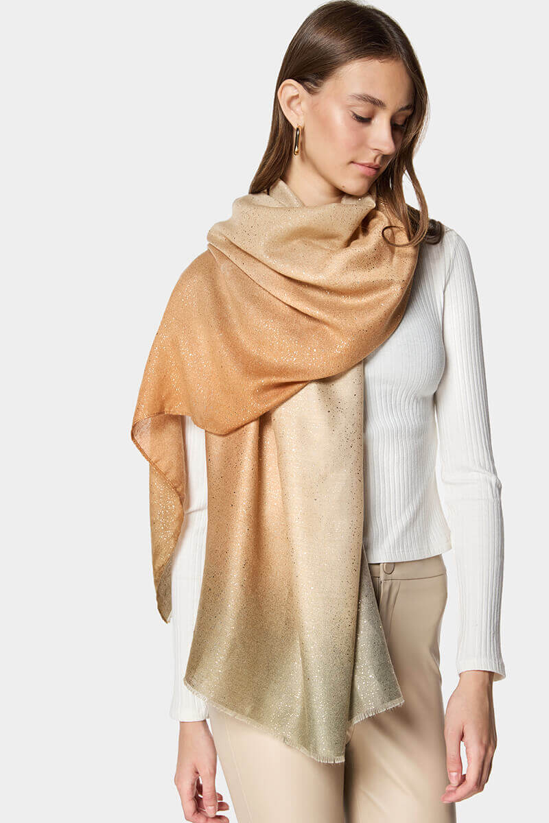 Γυναικείο φουλάρι 15079-03 Indigo