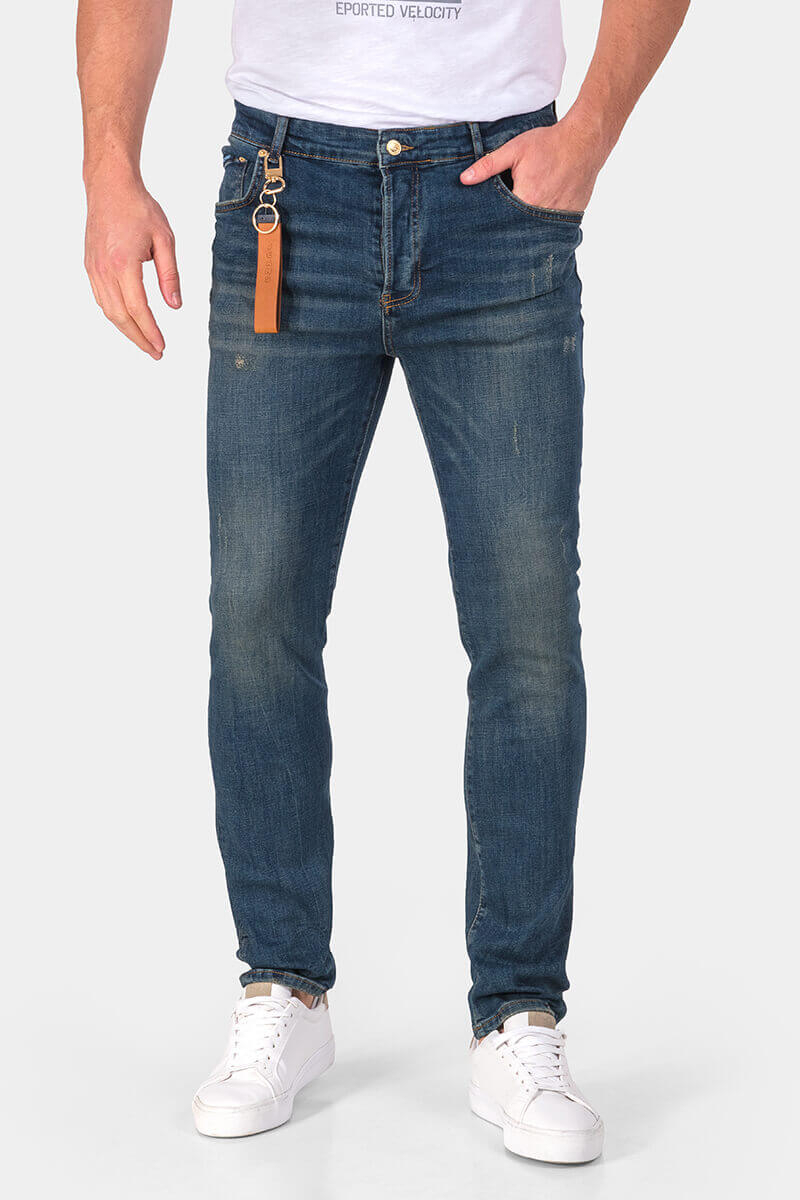 Slim fit ανδρικό τζιν 90113-79 Puccihino / L29