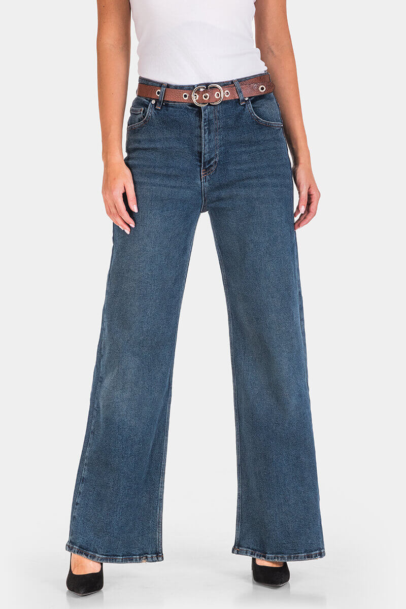 Wide Leg γυναικείο τζιν 1152-79 / Estero Ragazza