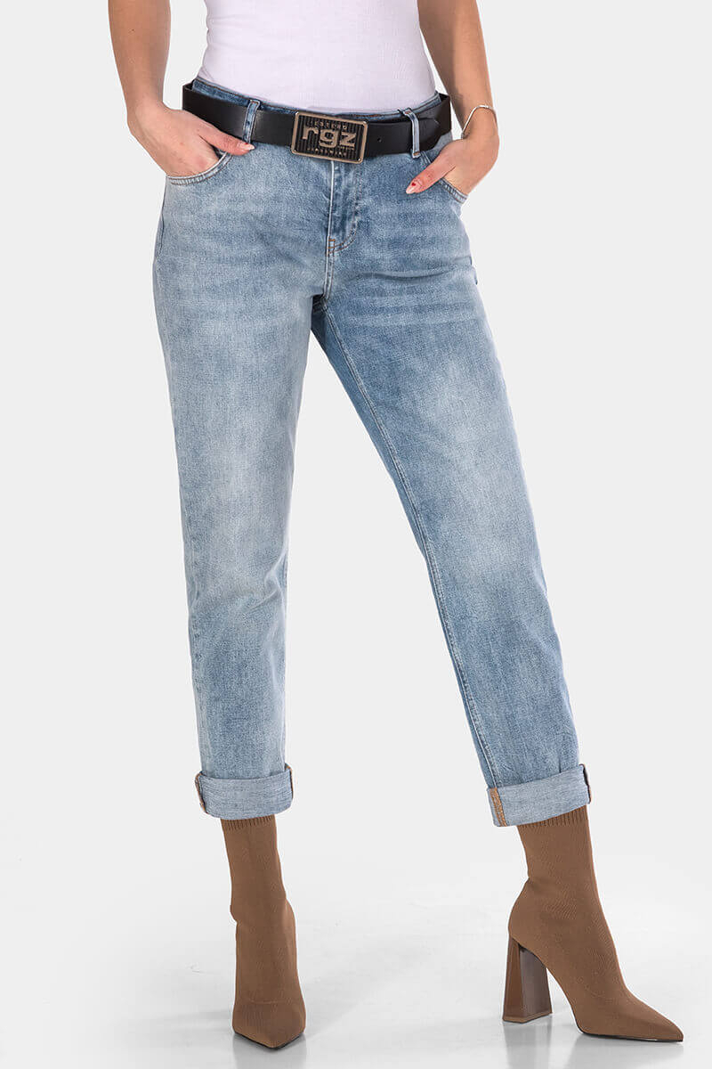 Γυναικείο τζιν Boyfriend fit 6613-75 Estero Ragazza