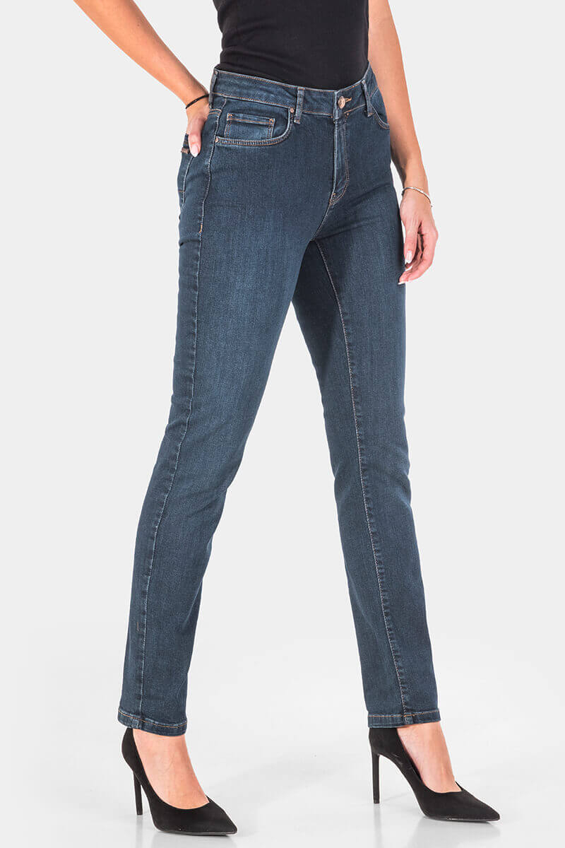Slim fit γυναικείο τζιν 6500-79 Anna / Lacarino