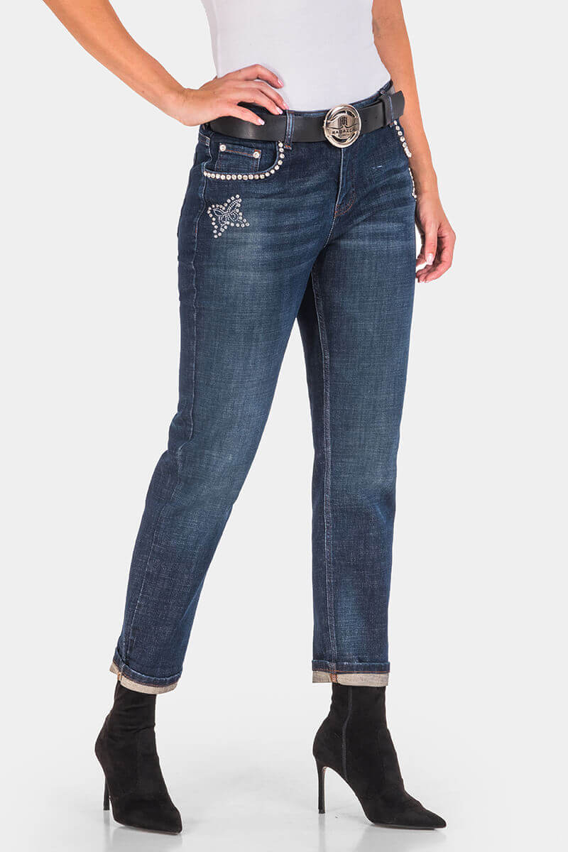 Boyfriend fit γυναικείο τζιν 6530-79 / Estero Ragazza