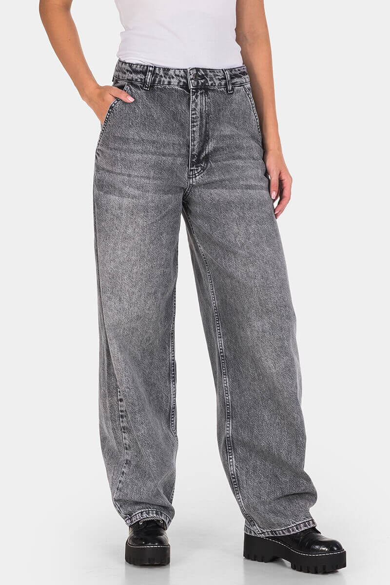 Balloon fit γυναικείο τζιν 7587-82 Skater / Lacarino