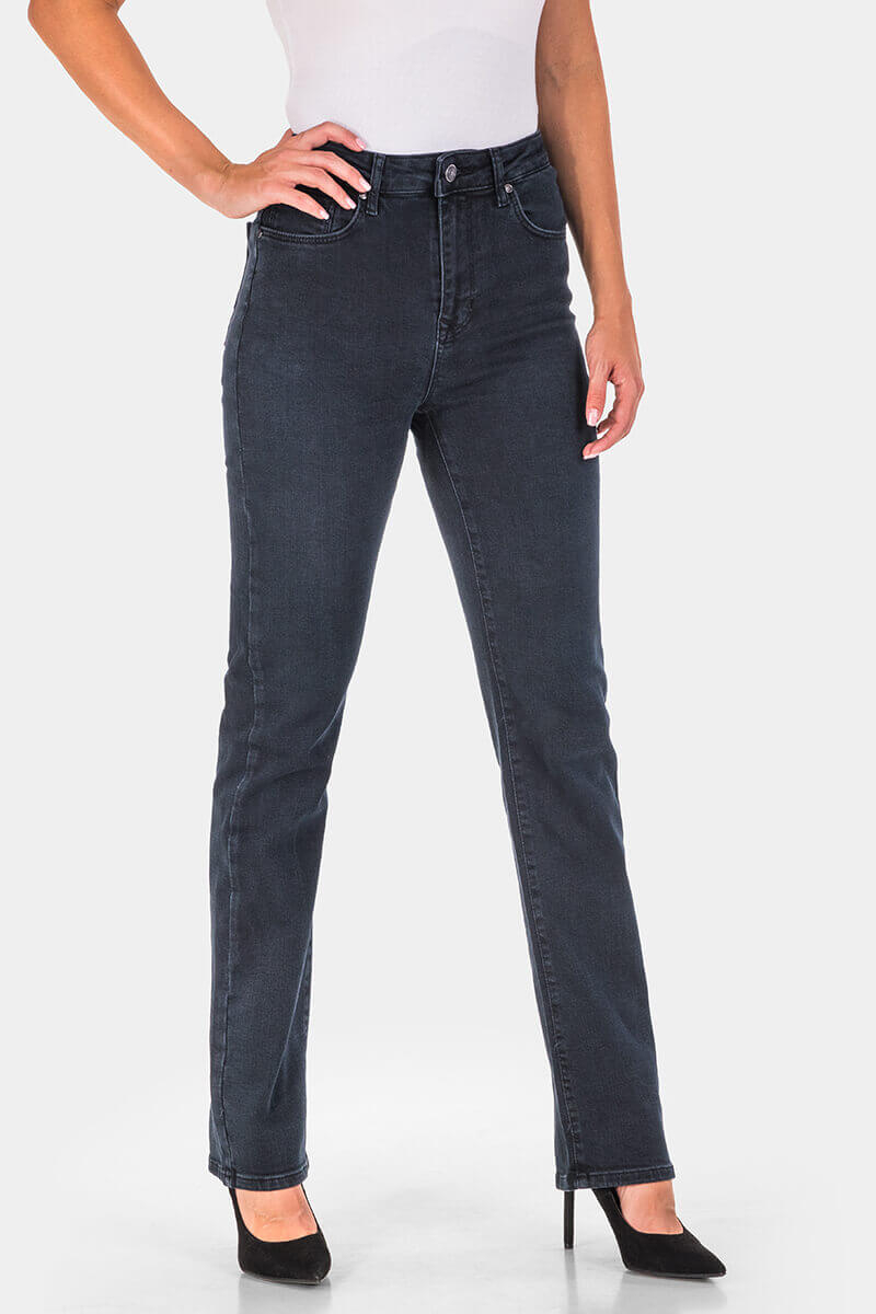 Straight fit γυναικείο τζιν 8110-79 Lady XL / Lacarino