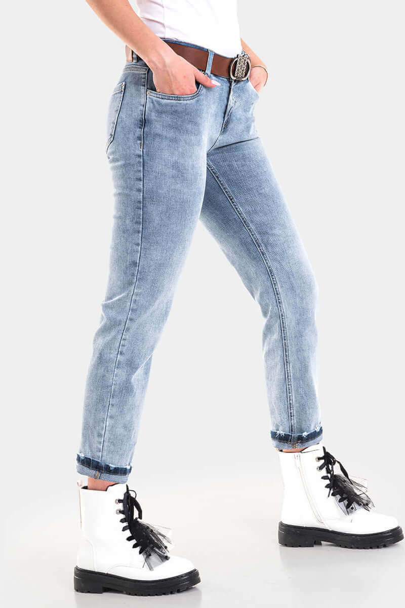 Γυναικείο τζιν Boyfriend fit 6127-73 Estero Ragazza
