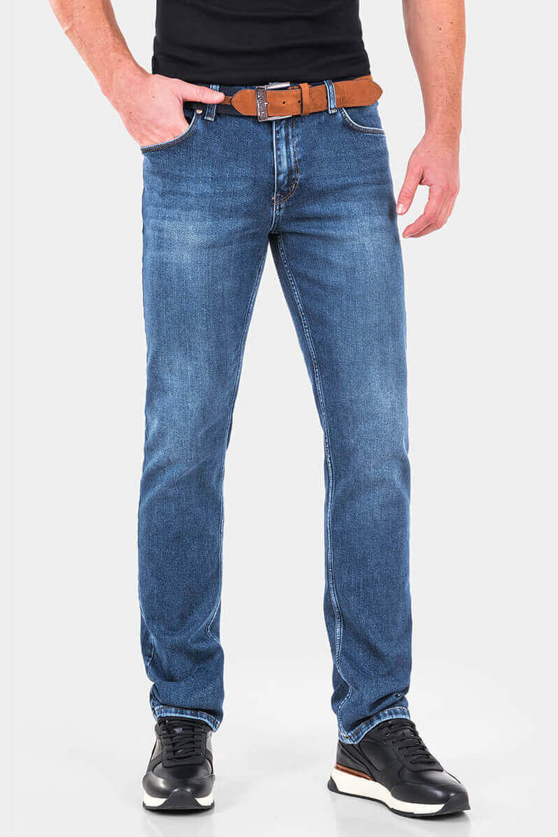 Straight fit ανδρικό τζιν 6449-78 PAUL / Lacarino / L34