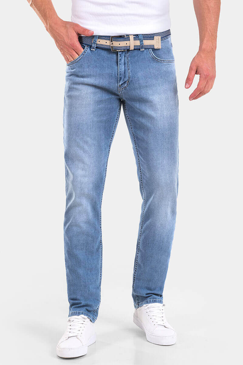 Straight fit ανδρικό τζιν 6648-74 PAUL / Lacarino / L38