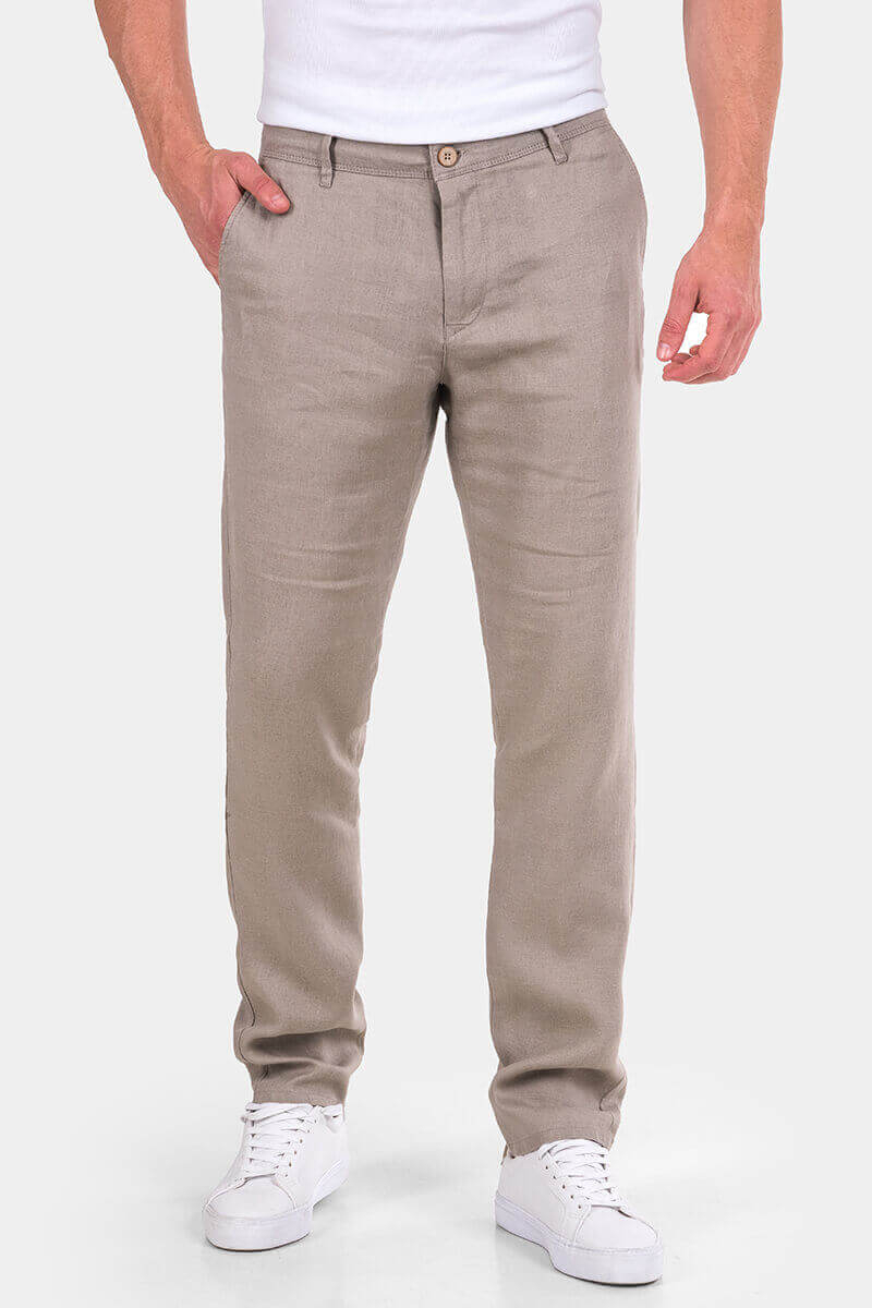 Παντελόνι λινό 6580 Jack / Lacarino