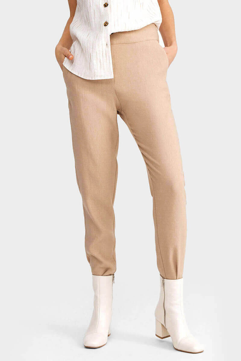 Γυναικείο παντελόνι σπορ-κομψό 200598-02 Xint